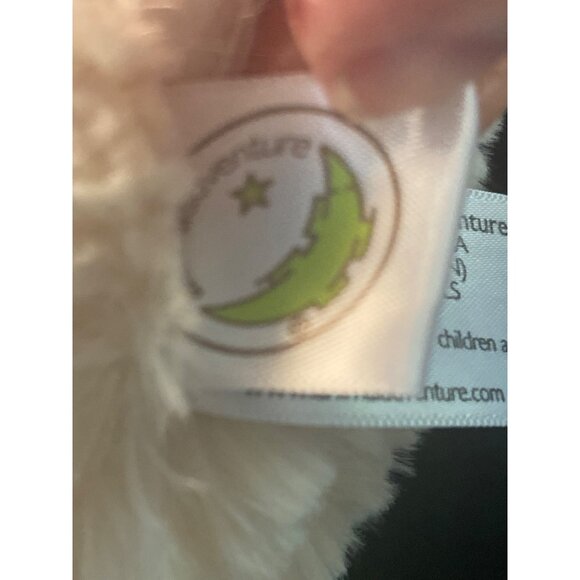 Fluffy Plush Bunny With Big Eyes & Pink Nose - The Huggable Fuzzball - Picture 9 of 9